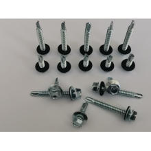 Hex head self drilling screw EPDM